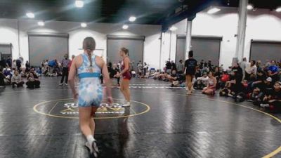 135 lbs Quarterfinal - Shannon Logue, MGW Savage Sisters - GK12E vs Carleigh Clark, Okie Girls - GK12E