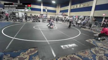 150 lbs Consi Of 32 #2 - Sevak Arakelyan, Titan Mercury WC vs Wade Williams, American Falls