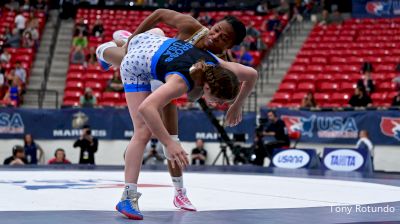 55 kg Final - Jacarra Winchester, Titan Mercury Wrestling Club (TMWC) vs Ronna Heaton, Sunkist Kids Wrestling Club