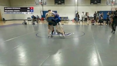 235 Open 5th Place Match - Alannah Peterson, Buena Vista vs Delmariea Joseph, Iowa Lakes CC