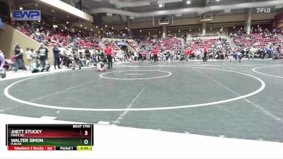 58 lbs Quarterfinal - Jhett Stucky, Maize WC vs Walter Simon, Purler