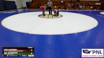 189/215 Round 1 - Ben Bomberger, Poway Wrestling vs Jose Guerrero, Daniel Cormier Wrestling Academy