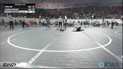 7th Place - John Lee, CacheWrestlingClub vs Kaiden Knapski, Kingfisher YellowJackets