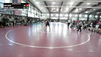 157 lbs Round 5 (8 Team) - Max Bone, Bear River B vs Grady Heaps, South Sevier