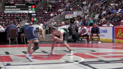 127 lbs Consi 3 - Zane Crouse, Bishop McDevitt vs Jordan Manyette, Trinity*