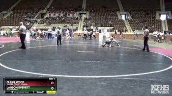 182 lbs Semifinal - CLARK WOOD, Elmore County School vs Landon Everett, Gulf Shores