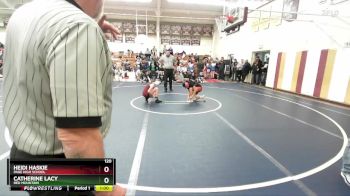 120 lbs Cons. Round 2 - Heidi Haskie, Page High School vs Catherine Lacy, Red Mountain