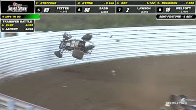 Chris Fetter Flips Wildly, Tests New Terre Haute Catch Fence At Sumar Classic