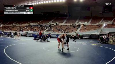 165-D1 Cons. Round 2 - Tony Martinez, Mountain View (Mesa) High School vs Jaiden Matta, La Joya Community High School