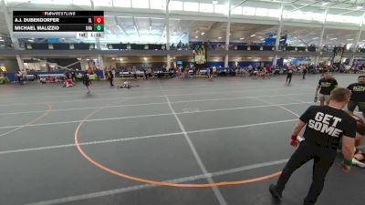 132 lbs Cons. Round 5 - A.j. Dubendorfer, Unattached vs Michael Malizzio, Unattached
