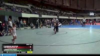 48 lbs Cons. Round 4 - Cameron Boothe, Tabb Wrestling Club vs Langston Davis, Riverheads Youth Wrestling