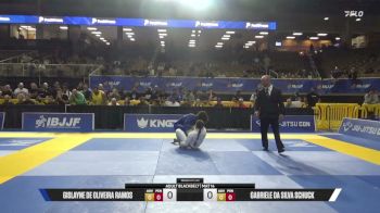 Gabriele Da Silva Schuck vs Gislayne De Oliveira Ramos 2026 Pan Jiu Jitsu IBJJF Championship
