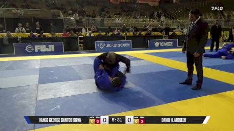 David H. Mosleh vs Hiago George Santos Silva 2025 Pan Jiu Jitsu IBJJF Championship
