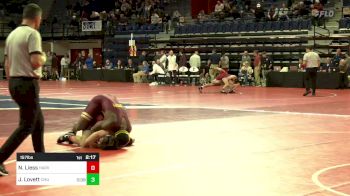 157 lbs Round Of 16 - Nolan Liess, Harvard vs Johnny Lovett, Central Michigan