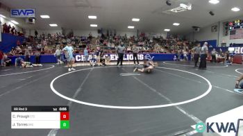 70-73 lbs Rr Rnd 3 - Clayton Prough, Chandler Takedown Club vs Jerald Torres, OKC Saints Wrestling