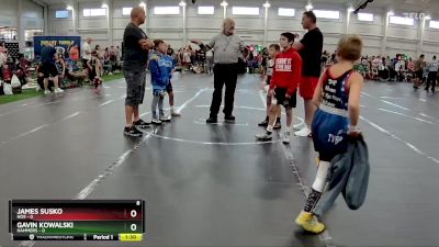 48 lbs Round 1 (6 Team) - James Susko, NOS vs Gunner Kowalski, Hammers