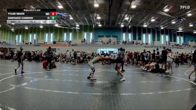 126 lbs Round 3 (4 Team) - Tyler White, Braves WC vs Santiago Carrion, BHWC | Florida Supreme