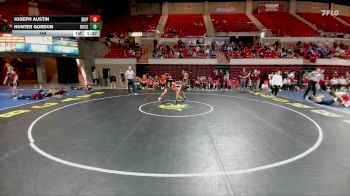 144 lbs Round 3 - 2nd Wrestleback And Semi-finals(16 Team) - Hunter Gordon, Rockwall vs Joseph Austin, Dripping Springs