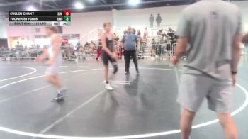 120 lbs Round Of 16 - Jorgen Booth, NM Royalty vs Brandon Valenzuela, Pounders WC