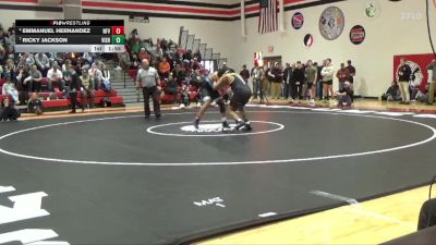 215 lbs Cons. Semi - Ricky Jackson, Vinton-Shellsburg vs Emmanuel Hernandez, North Fayette Valley