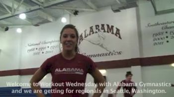 Workout Wednesday with Alabama Gymnastics