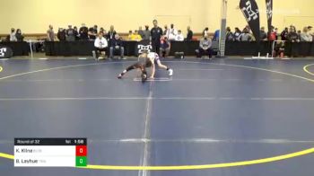 75 lbs Prelims - Kane Kline, Elco vs Brady Layhue, Trinity