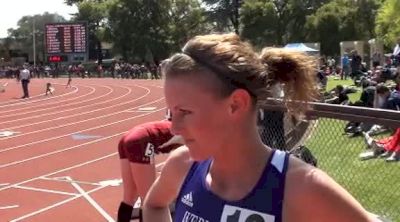 Laken Hintze (4.27) 1500 heat 5 winner at the 2012 Stanford Invitational