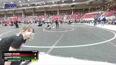49 lbs Cons. Round 2 - Hudson Mitchell, WWC vs Camden Holden, Ponca City