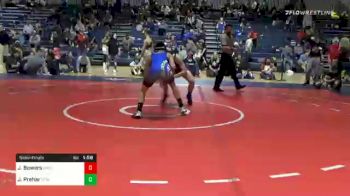 135 lbs Semifinal - James Bowers, Storm Wrestling Center vs Jackson Prehar, South Forsyth War Wrestling