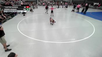 57-63 lbs Cons. Round 1 - Clayton Aleksick, Hannibal vs Andrew Shumate, Palmyra Youth Wrestling Club