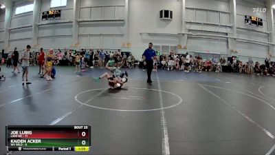 84 lbs Round 7 (8 Team) - Kaiden Acker, WV Wild vs Joe Lubig, Lake WC