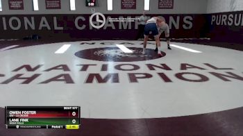 157 lbs Cons. Round 3 - Owen Foster, UW - La Crosse vs Lane Fink, Sioux Falls