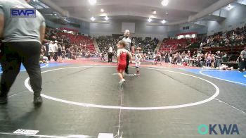 45 lbs Consi Of 4 - Axel Gregory, Tulsa Blue T Panthers vs Colton Contreras, R.A.W.