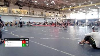 122 lbs Semis & 1st Wrestleback (8 Team) - Annaliegh Tinoco, Carolina Cross-Face vs Ava Thompson, Mikey`s Melk Monsters