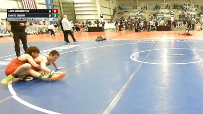 120 lbs Consi Of 32 #1 - Jace Goodrow, ME vs David Lewis, VA