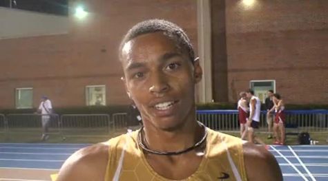 Shawn Roberts wins 1500 in 346 at 2012 Florida Relays
