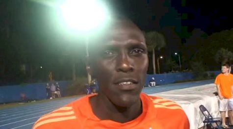 Fred Sameoi 4th in 1500 not with Alabama at 2012 Florida Relays