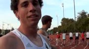 Cam Levins after 3:42 in 1500 at the 2012 Stanford Invitational
