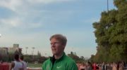 Matt Tegenkamp talks about 1500 and watching Derrick's kick at the 2012 Stanford Invitational
