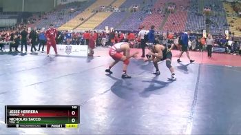 165 lbs Round 1 (16 Team) - Nicholas Sacco, TCNJ vs Jesse Herrera, Wabash