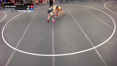 138 lbs Quarters - Jacob Luebke, Dgf vs Spencer Lee, MN Elite