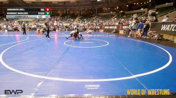 145 lbs Consi Of 4 - Jamarion Bell, Englewood Live Wire vs Dominic Englese, ISI WRESTLING CLUB