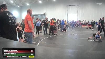 50 lbs Quarterfinal - Easton Harper, Red Devil Wrestling Club vs Thomas Price, JET