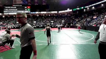 110 lbs Champ. Round 1 - Will Schussler, RIV1 vs Oliver Waller, MVL1