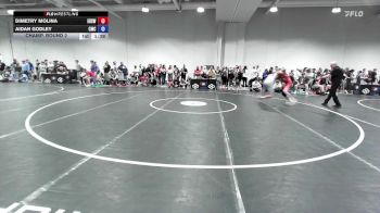 71 lbs Champ. Round 2 - Dimetry Molina, Esperanza High School Wrestling vs Aidan Godley, Crater Mat Club