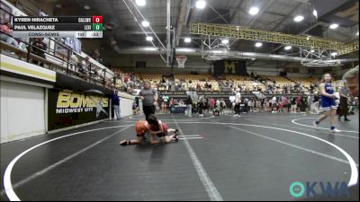 46 lbs Consolation - Kyren Hiracheta, Carl Albert vs Paul Velazquez, Lexington Wrestling Club