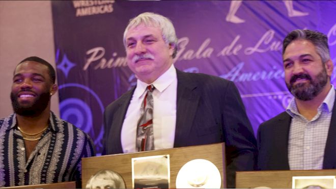 USA Representatives Receive Awards At The First Ever Pan American Olympic Wrestling Gala