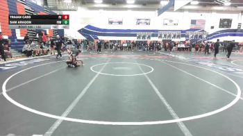132 lbs Cons. Round 4 - Trajan Cass, Paloma Valley vs Sam Aragon, Poway