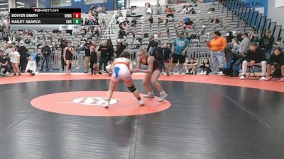 112.4-119.4 lbs Champ. Rd Of 16 - Hailey Abarca, Casper Wrestling Club vs Soiyer Smith, Bear River Wrestling Club