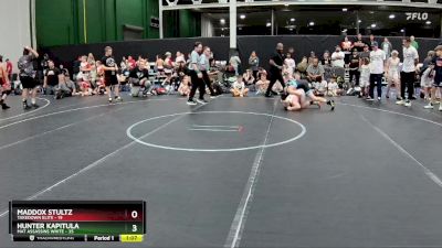 100 lbs Placement (4 Team) - Hunter Kapitula, Mat Assassins White vs Maddox Stultz, Takedown Elite